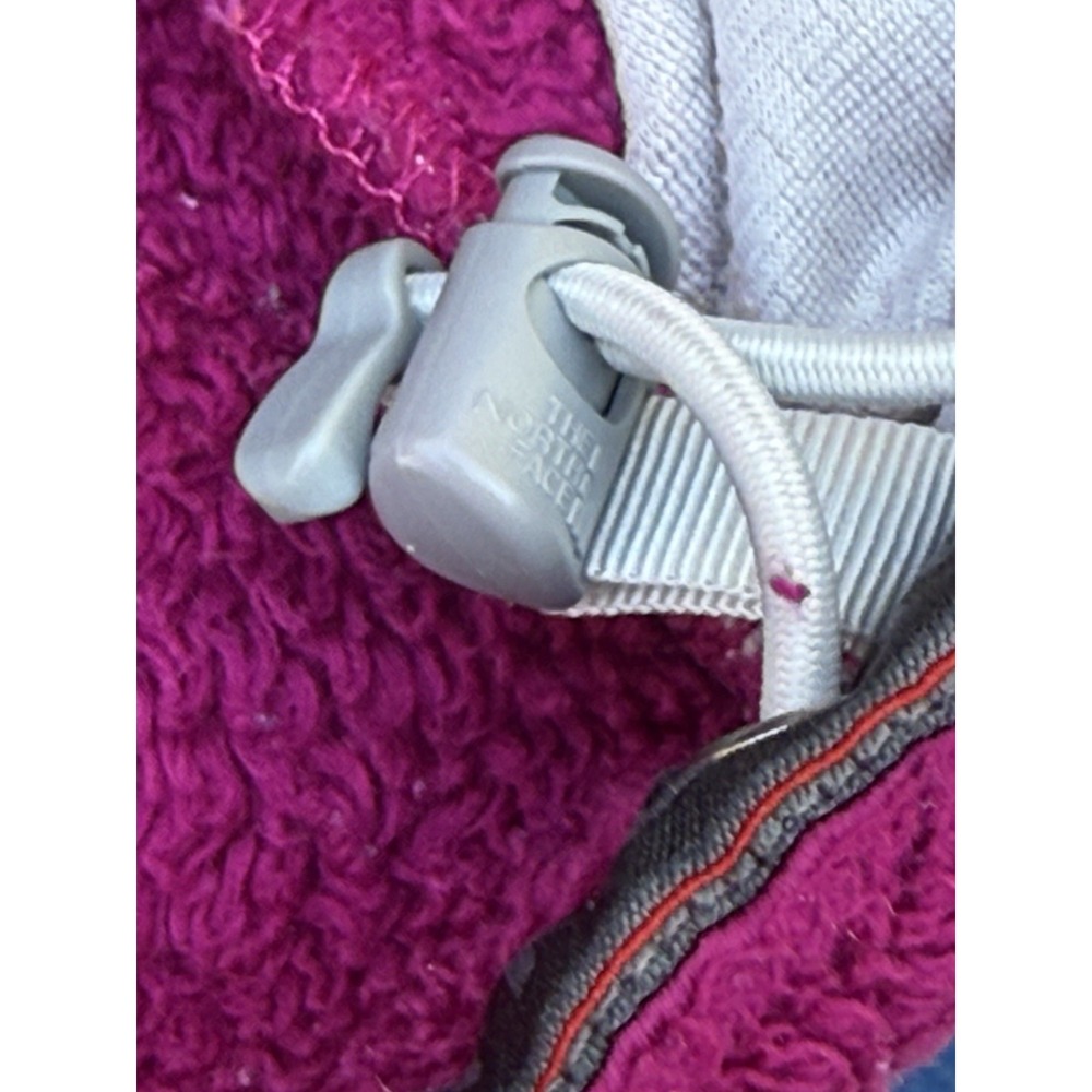 The North Face Hooded Fleece Jacket Women's M Magenta Pink Full Zip - Picture 6 of 9